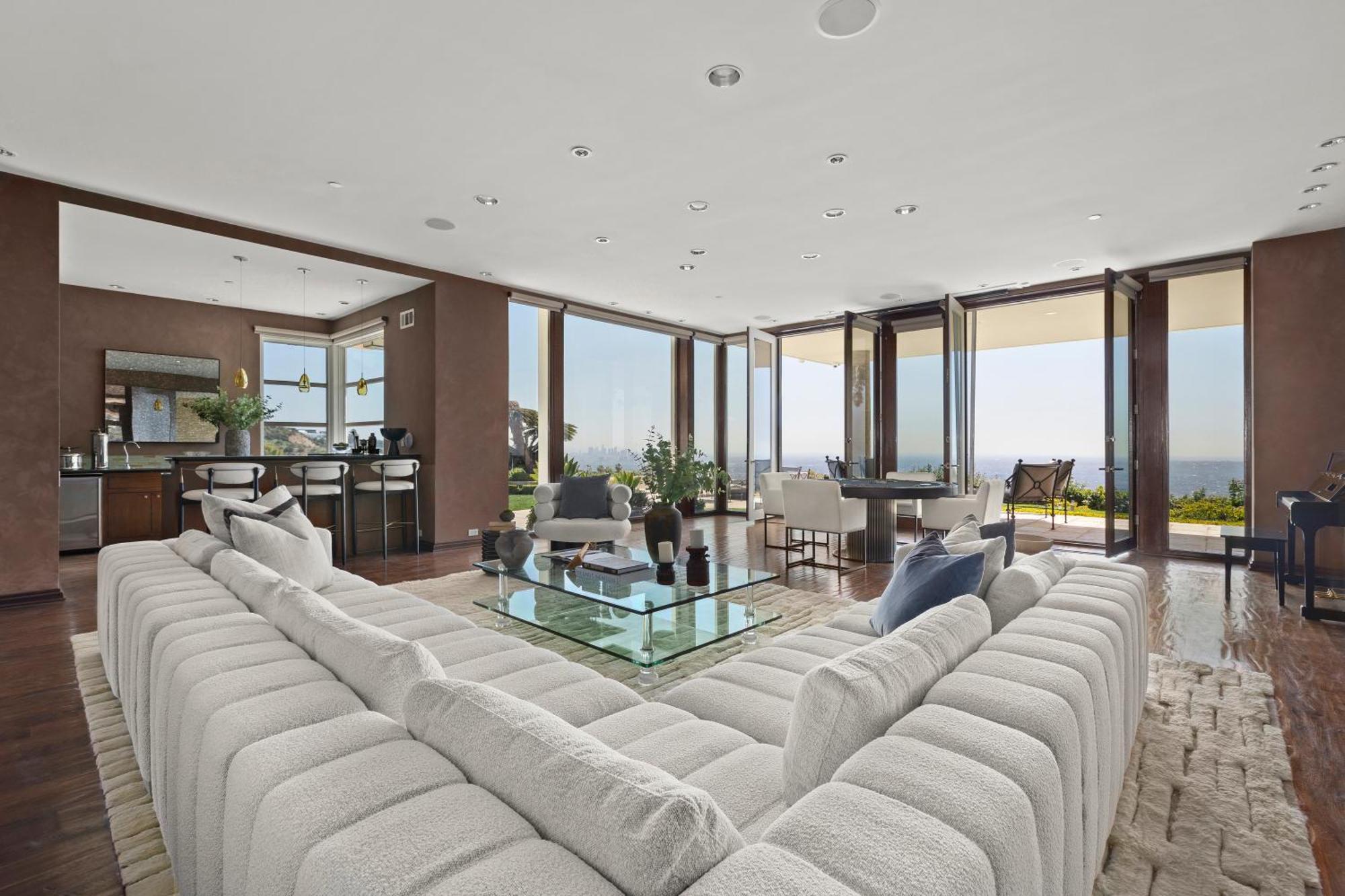 ロサンゼルス Trousdale Grandヴィラ エクステリア 写真