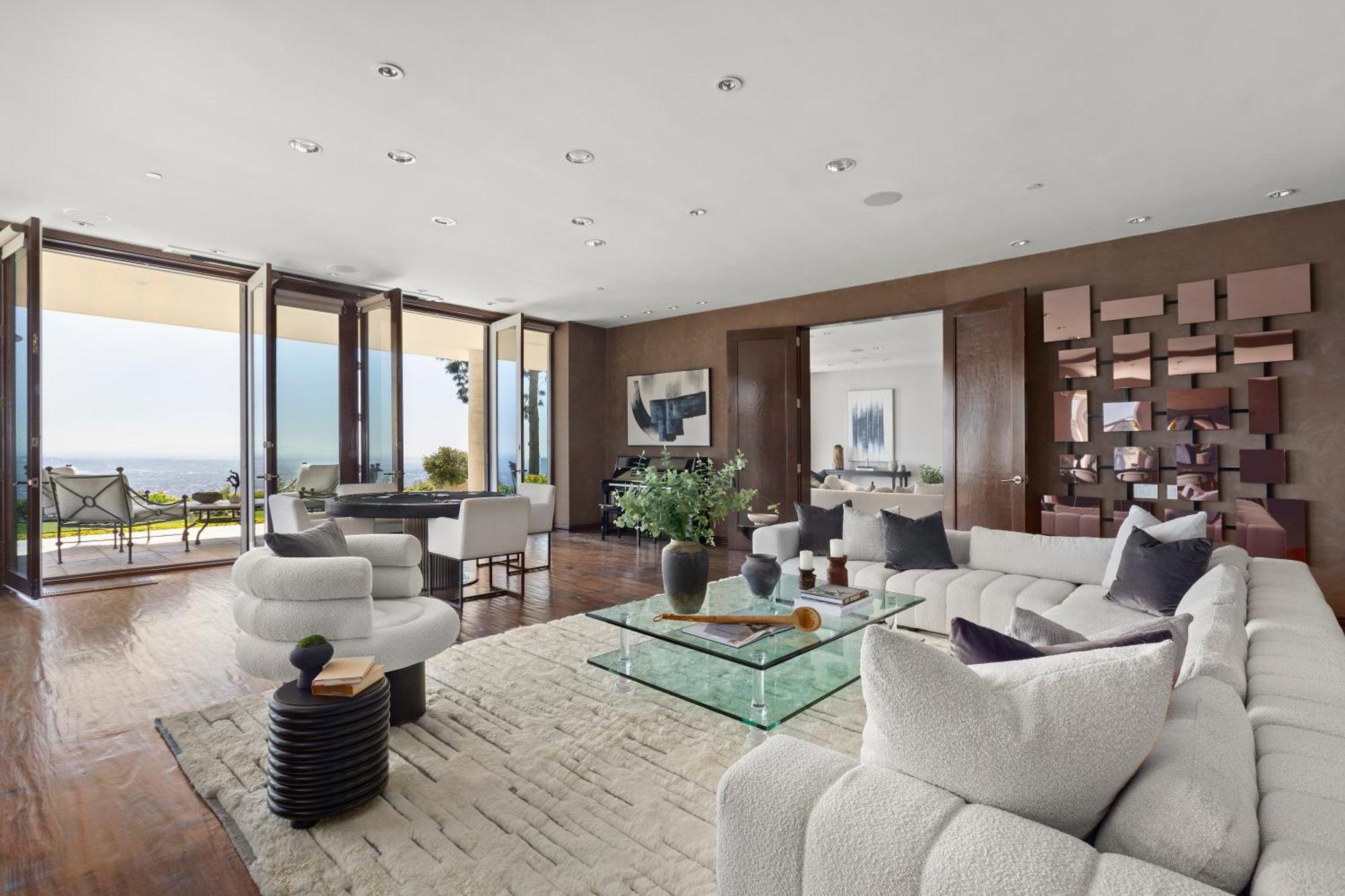 ロサンゼルス Trousdale Grandヴィラ エクステリア 写真